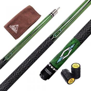 CUESOUL 57 Inch 2-Piece Cue with Irish Wrap