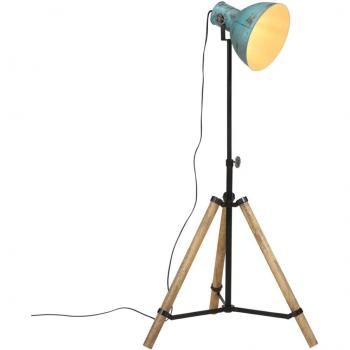 Lampada da Terra 25 W Blu Anticato 75x75x90-150 cm E27