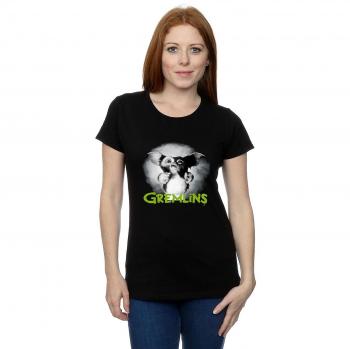 Camiseta Asustada Gremlins para Mujeres Verde L