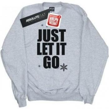 Weißes Sweatshirt für Männer: Waltz mit Elsa (Wreck It Ralph)