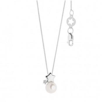Collana Comete Gioielli Perle d'Amore Donna GLP 609, con diamante da 0,01 ct