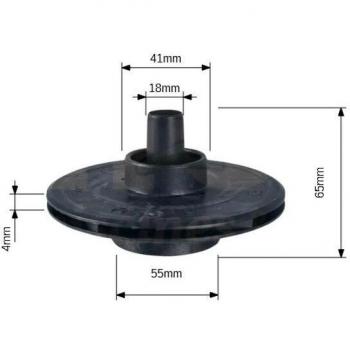 Turbina Pulsante 150 m, Codice PUL181