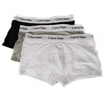 Calvin Klein Men's 3 Pack Low Rise Trunks
