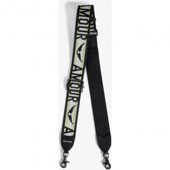 Bandolera verde Zadig & Voltaire para mujer