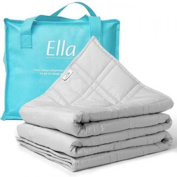 Couverture lestée en coton Ella® 9kg