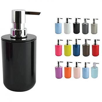 Dispensador de jabón MSV Inagua 240 ml color negro