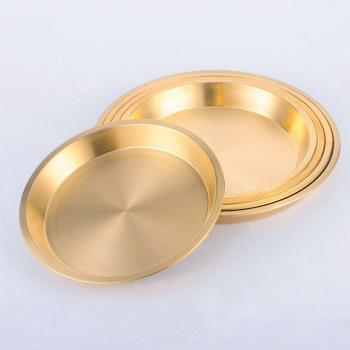 Bandeja de Fiesta Elegante de Latón