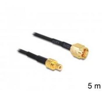 Delock 5 m RG‑174 Antennen­kabel – SMA‑SMB Buchse