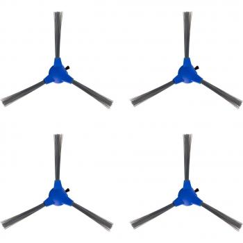 RoboVac Edge Cleaner Brush Pack – Fits 11S, 11S Plus, 11S Max, 12, 15C, 15C Max (Black & Blue)