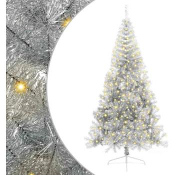 VidaXL 210cm Silver Glow Christmas Tree (Artificial, PET)