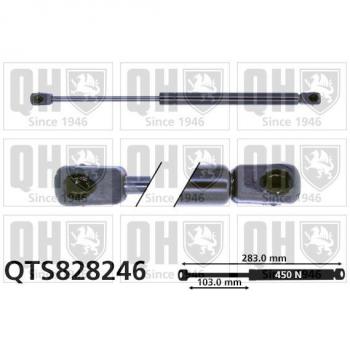 Quinton Hazell Muelle Neumático para Capó de Motor (QTS828246)