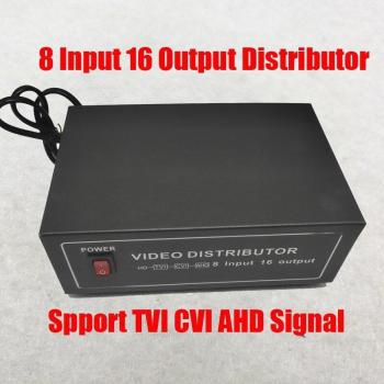 Distributeur d’images vidéo 8× à 16×, compatible TVI, CVI, AHD et CVBS