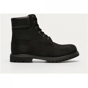 Timberland Premium Black Leather Boots for Women