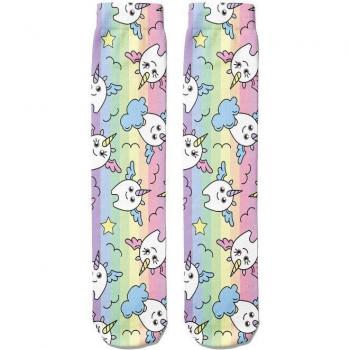 Calcetines Informales de Unicornios para el Hogar