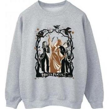 Disney Womens/Ladies Hocus Pocus Birds Sweatshirt XXL white