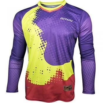 Rinat Hypernova Kindertorwart-Trikot Violett Neon Pink YS