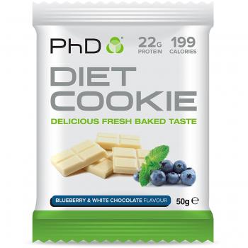 Biscoitos Diet de Blueberry e Chocolate Branco
