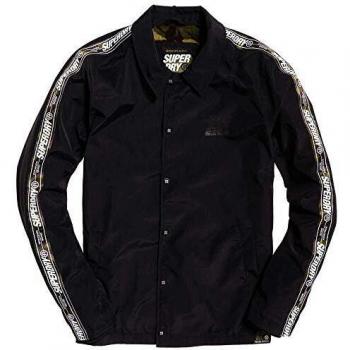 Superdry Coach Jacket Cadence Hombre Negro XXXL