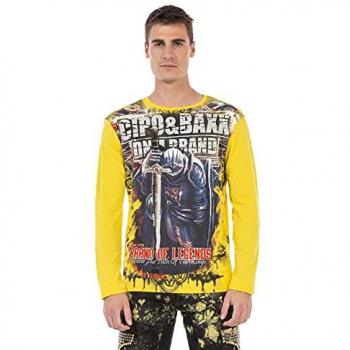 Cipo & Baxx Damen T-Shirt mit coolem Design