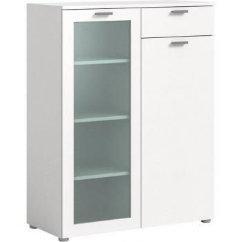 Inn.Furn Kommode Dante in Mattweiß, Soft-Close-Funktion