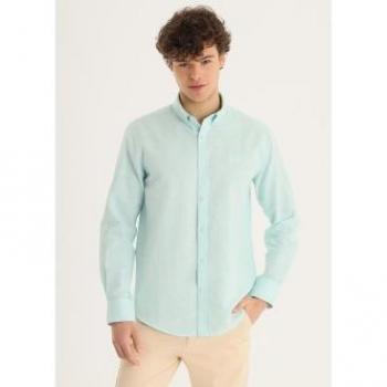 Chemise Lin Verde Lois Jeans 3XL Homme Casual