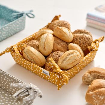 Dexam Sintra Recycled Cotton Spotted Bread Basket