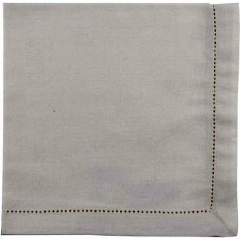 Classic Hemstitch Dinner Napkin, Ivory