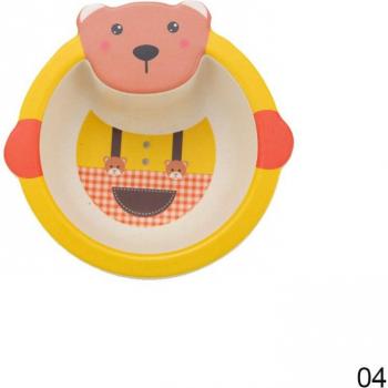 Vajilla Infantil de Fibra de Bambú