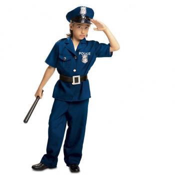 Disfraz de Policía Americano para Niños de 4 a 12 Años