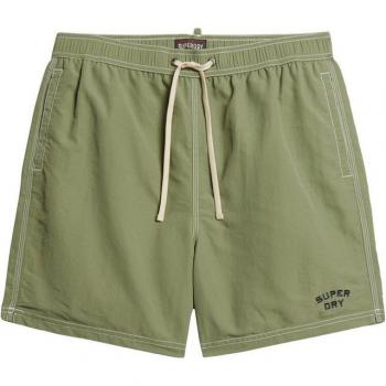 Superdry Vintage Ripstop 17'' Costume Da Bagno Oliva Khaki S