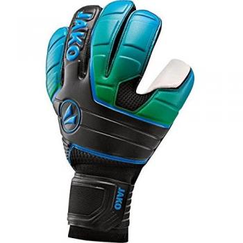 JAKO Männer‑TW‑Schutzhandschuh Champ Supersoft NC (Schwarz/Neonblau) 8