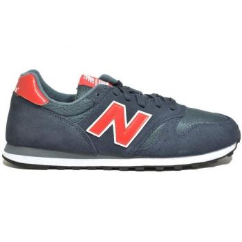 New Balance Ml373 Classic Men's Low-Cut Sneakers in Navy and Red, European Size 42