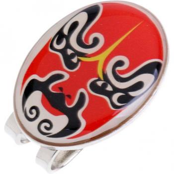 Marcador de Bola en Clip para Gorra Tradicional Peking