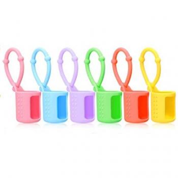 Housse de voyage en silicone pour flacons à rouleau