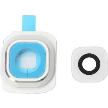 Ensemble de rechange verre caméras arrière, cadre et support pour Samsung Galaxy S6