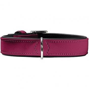 Collier de Chien Softie Hunter, Couleur Noir-Framboise