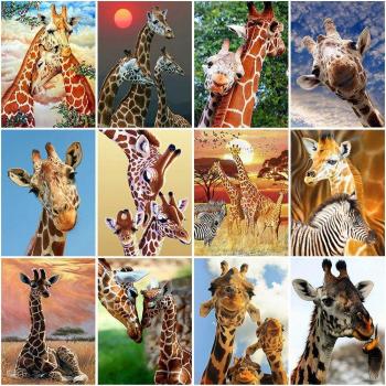 Strass Giraffe 5D Malerei