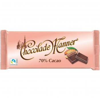 Manner 70% Dark Chocolate Square, 150g