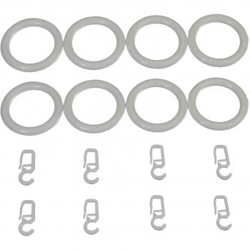 Liedeco Gardinenring-Set (8 Stück)