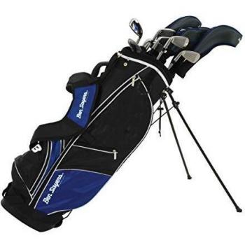 Ben Sayers M8 Golf Complete Package Set Steel Right Handed with Stand Bag (+1)