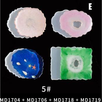 Non-slip Epoxy Coaster Mold Combination