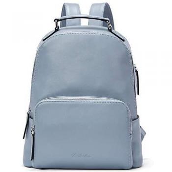 Bostanten Zaino Donna Blu in Vera Pelle – Porta Laptop e Accessori