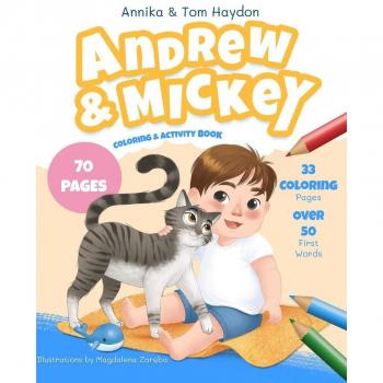 Andrew and Mickey's Coloring & Activity Book for Toddlers