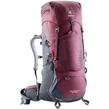 Deuter Aircontact Lite 45 + 10 SL, Sac à Dos Mixte Adulte, Vert (Maron/Graphite)