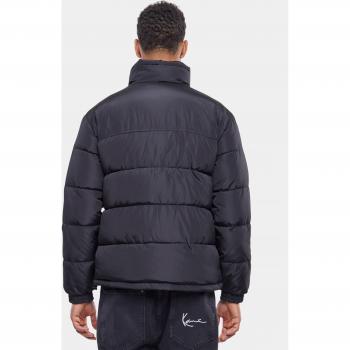 Karl Kani Mid‑Season Coat Nero e Bianco