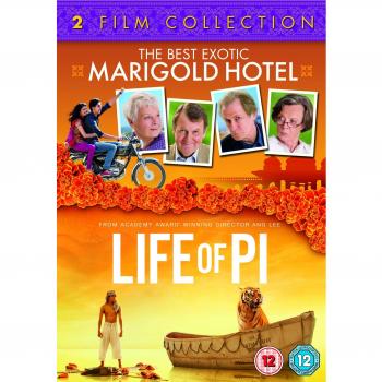 The Best Exotic Marigold Hotel / Life of Pi DVD NEW & SEALED