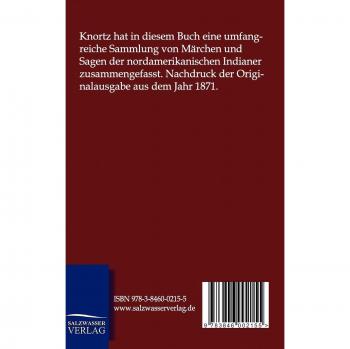 Knortz, Karl: Märchen und Sagen der Nordamerikanischen Indianer