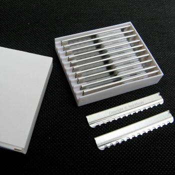 10Pcs Sawtooth Hair Cutting Blades