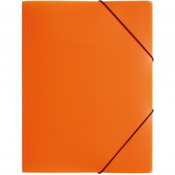 PAGNA Ordnungsmappe Lucy Colours aus transparentem PP im Format A4 in orange