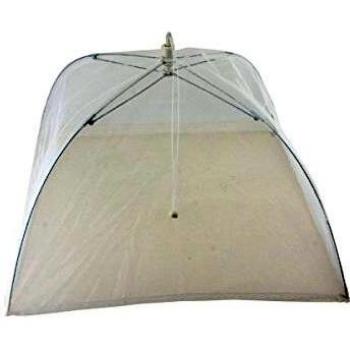 Apollo Food Umbrella White 40cm Summer Baking Picnic BBQ Cover Mesh Net
